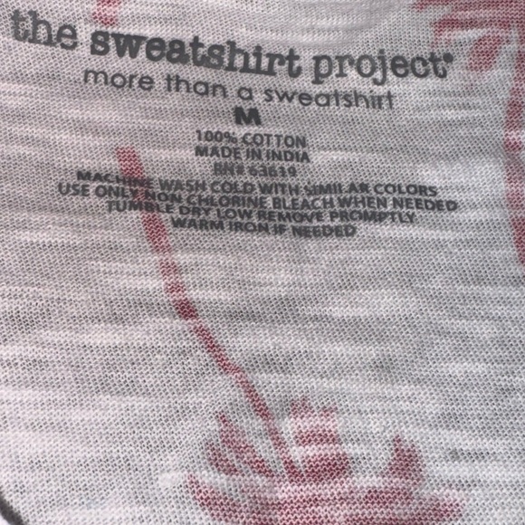 Palm Tree Print Tank Top - Pink - Picture 2 of 4